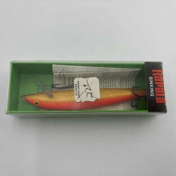 Rapala Countdown Sinking lure CD 11 length: 4 1/4" CD-11 GFR PUNAINIEN RED ROUGE - Picture 1 of 2